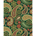 Gift Wrap (24"x100') HOLIDAY PAISLEY